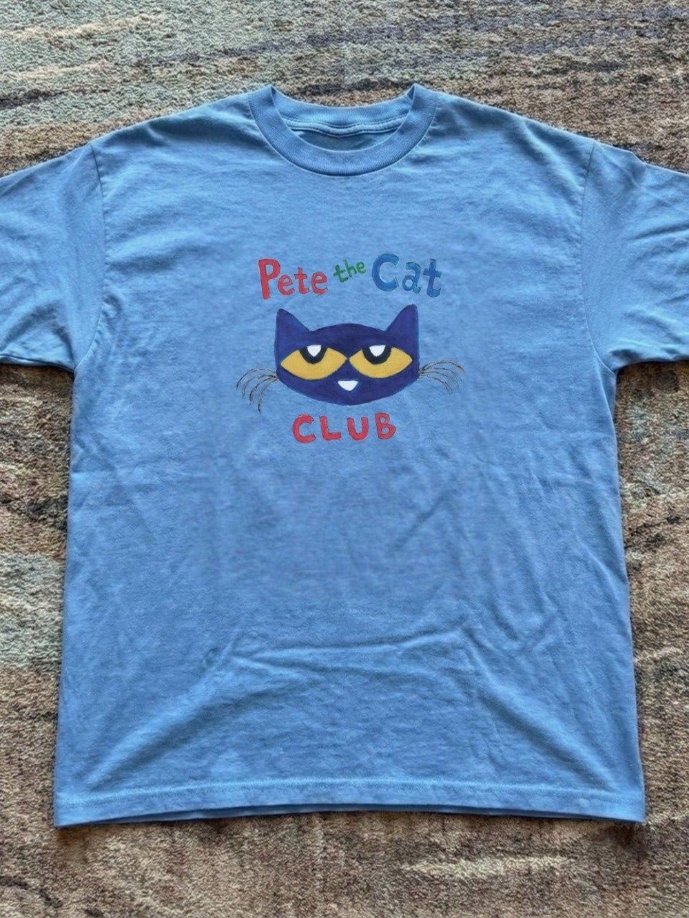 Gildan Light Blue Pete the Cat Club Graphic Tee